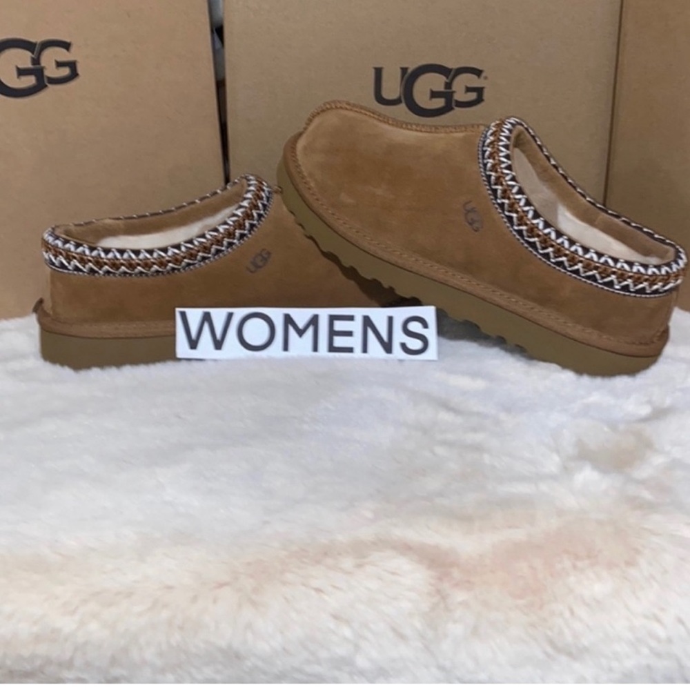 UGG TASMAN purchased for my wife but she needs a 7. Brand new condition